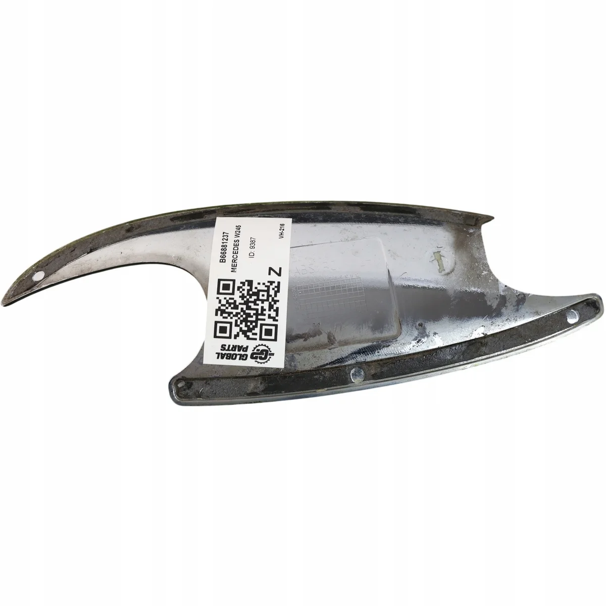Mercedes W245 Chrom Deurklink Cover Links image 7