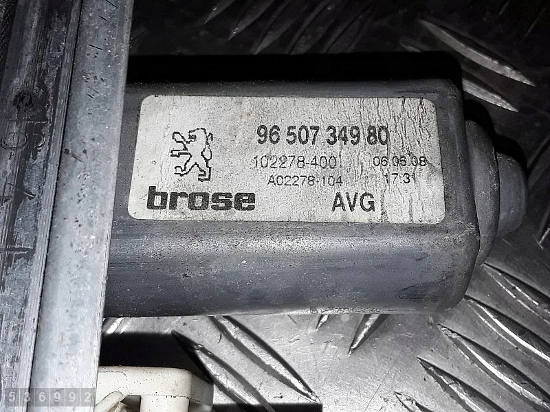 Peugeot 607 2006 lasinnostimen säätö 9650734980 image 6