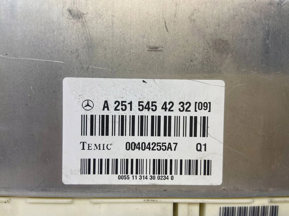 Steuergerät Fahrwerk Mercedes-Benz R W251 A2515454232 image 3