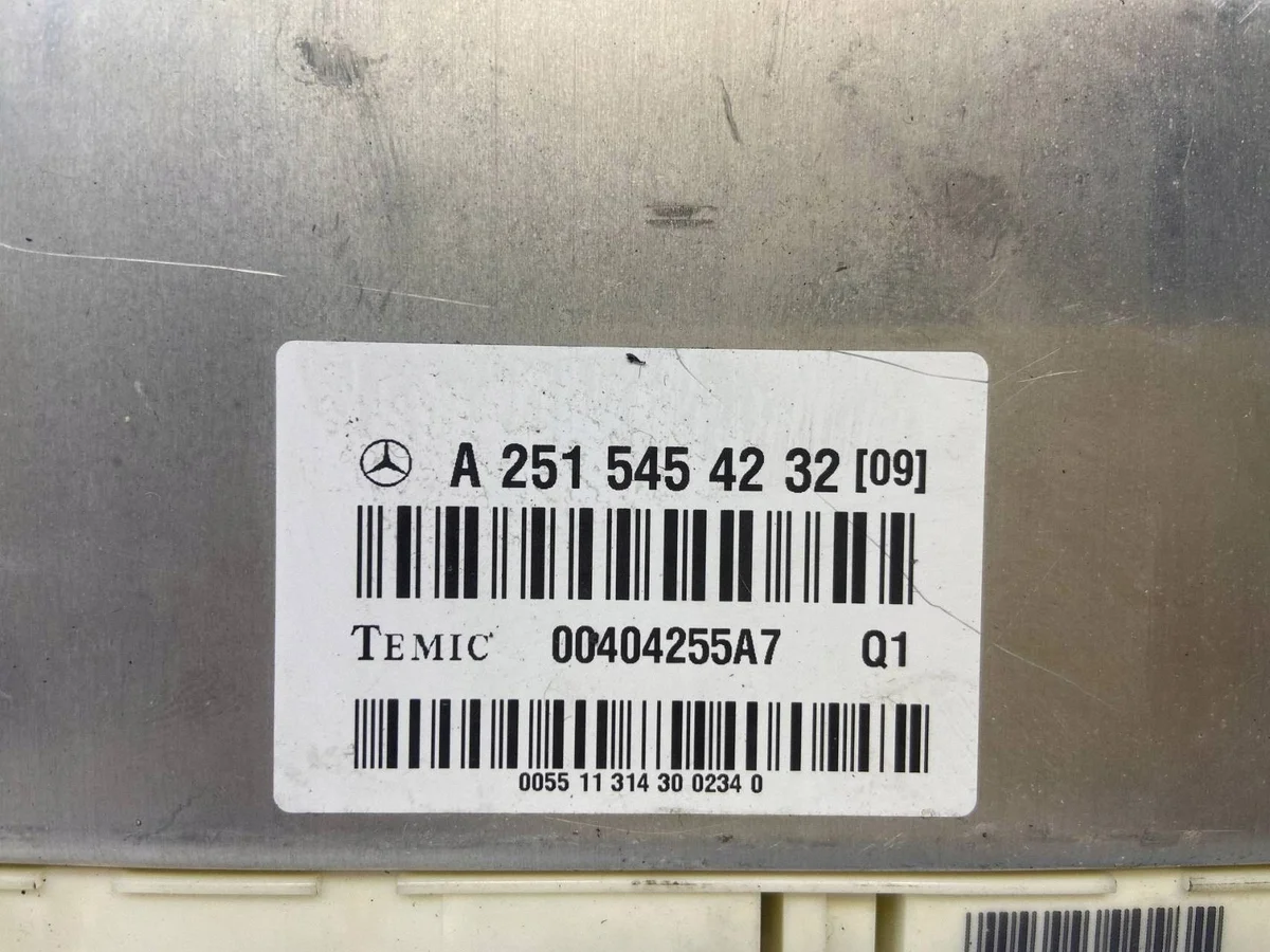 Steuergerät Fahrwerk Mercedes-Benz R W251 A2515454232 image 8