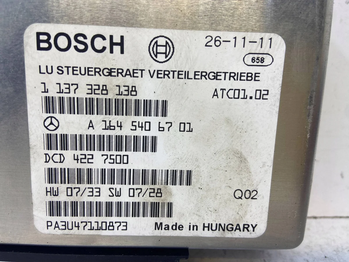 Unidade de Controle Mercedes-Benz GL X164 A1645406701 image 3
