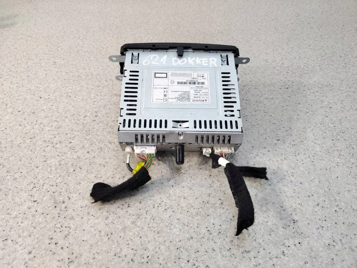 Radio Dacia Dokker 281154759R Usato image 3