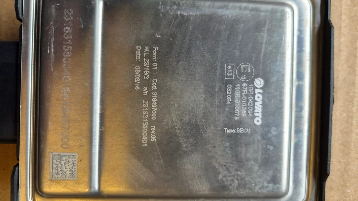 Lovato 10R-042094 - Centralina Gas Usata image 3