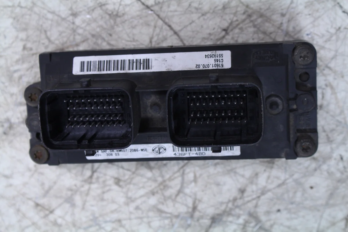 Unité de contrôle moteur Fiat Panda 1.2 8V