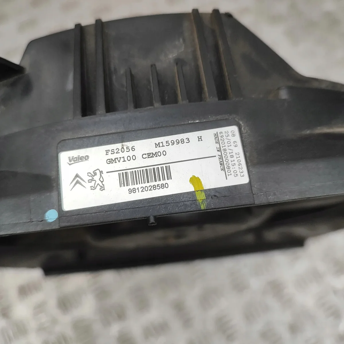 Frontpanel Peugeot 207 CC (WD_) 1.6L image 7