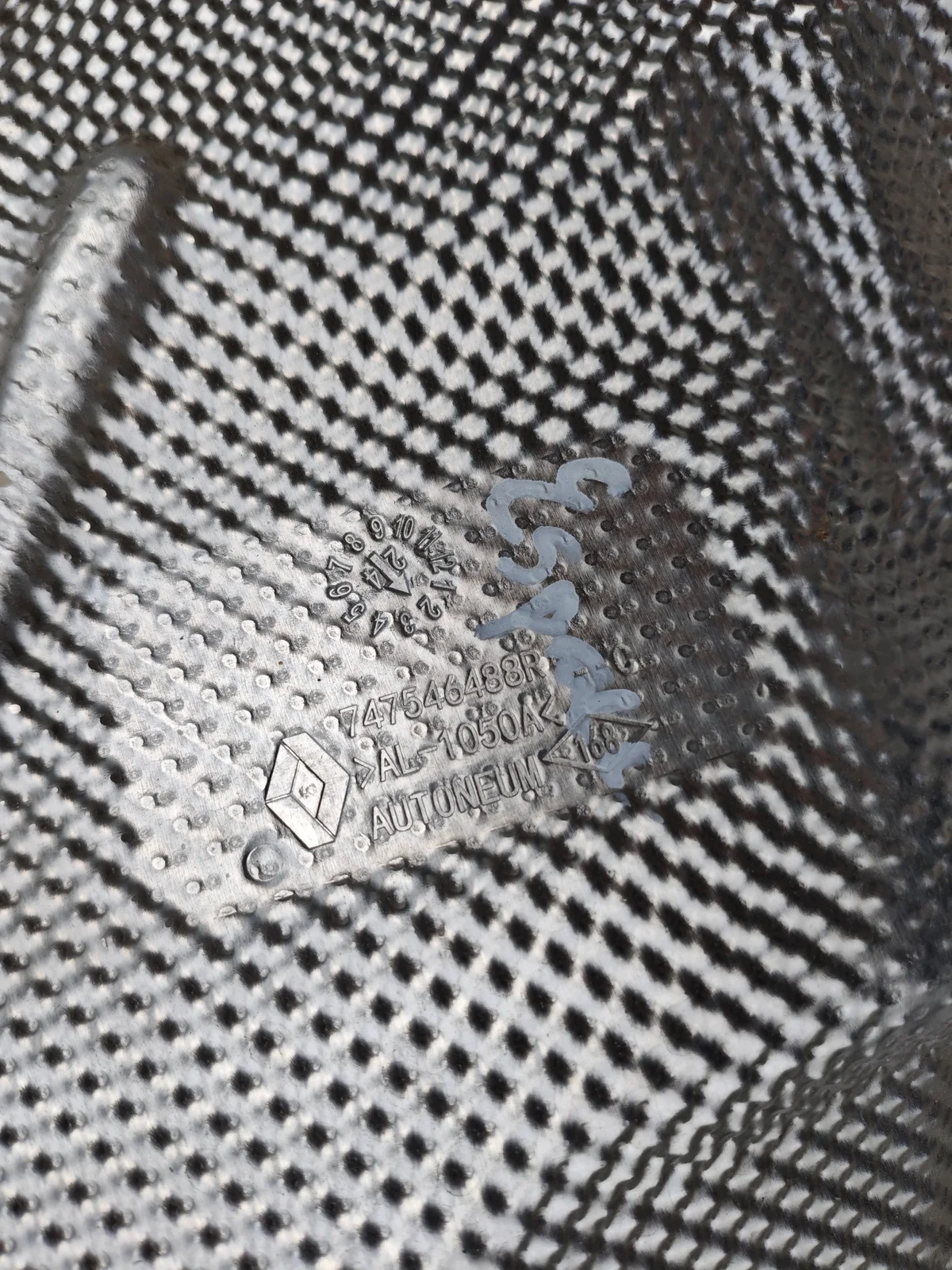 Renault Espace VI Värmesköld Avgassystem image 3
