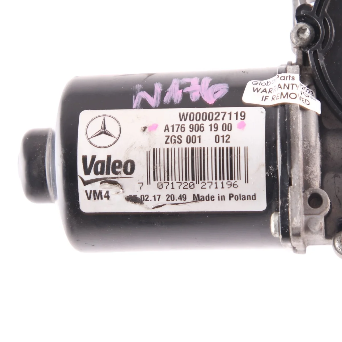 Mécanisme essuie-glace Mercedes W639 A1769061900 image 4