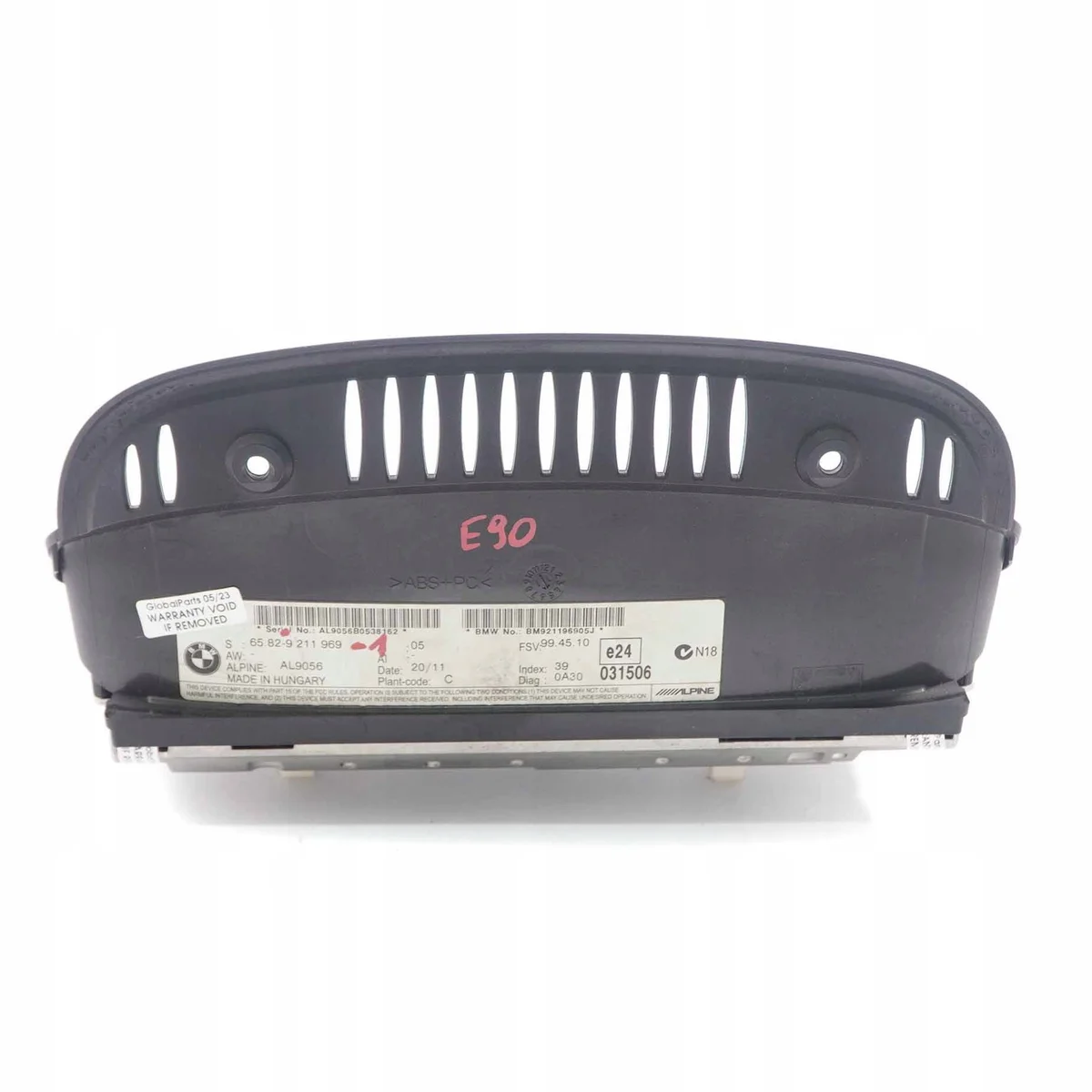 BMW E60 E61 E90 E91 Navigatiescherm 8,8" image 9