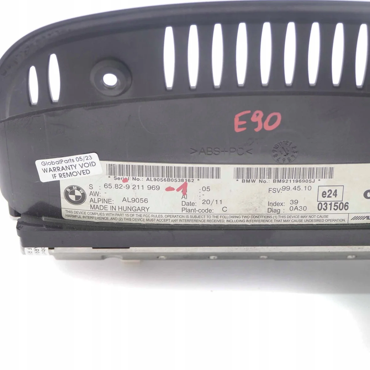 BMW E60 E61 E90 E91 Navigatiescherm 8,8" image 10