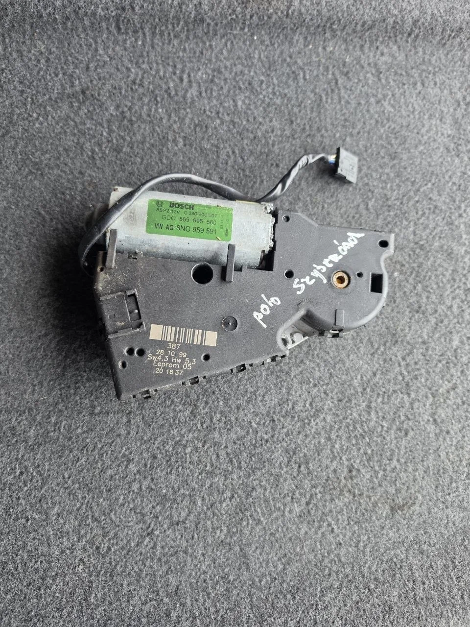 Motor Techo Solar VW Polo 9N 3213332312