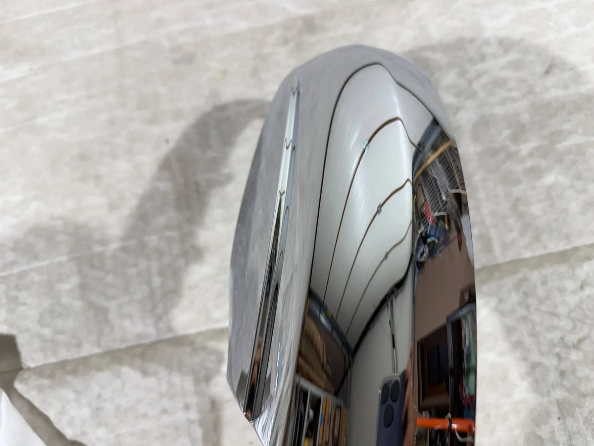 VW Amarok Chrom Spiegelkappe Rechts Gebruikt image 8