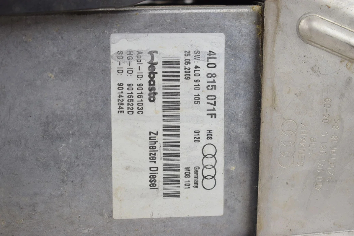 Webasto Audi Q7 4L0815071F Riscaldamento image 3