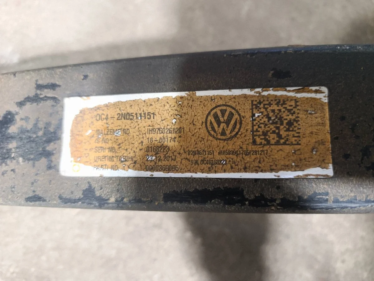 Hinterradfeder VW Crafter 0C42N0511151 image 4