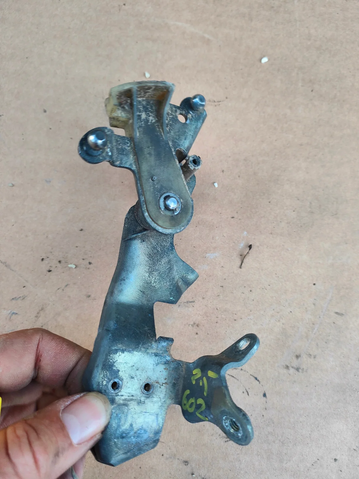 Mécanisme de câble d'accélérateur Mercedes W124 2.5d image 3