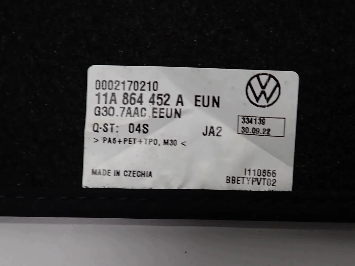 Tapis velours VW ID.4, OEM 10B864435A image 7