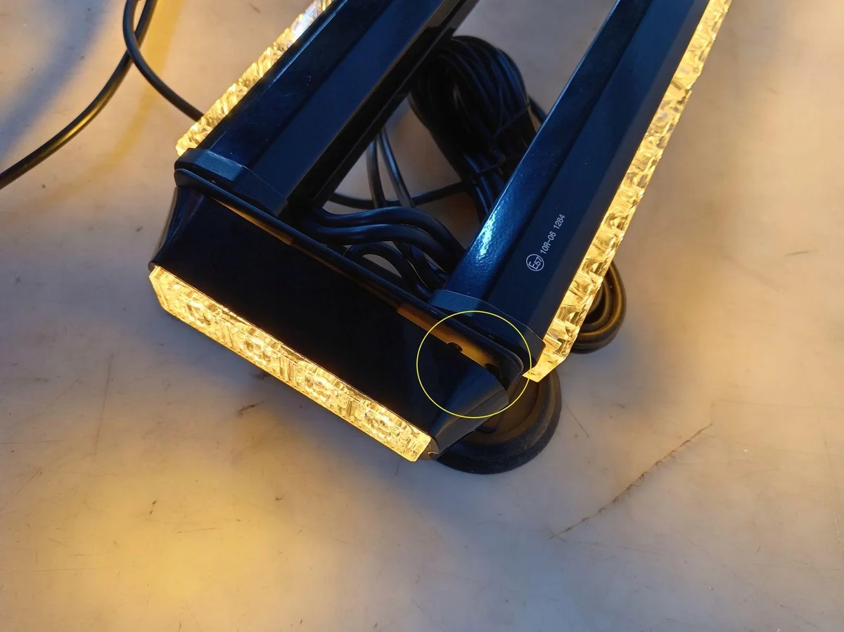Luz de advertencia LED 95 cm 12/24 V B0D7HG828H image 3