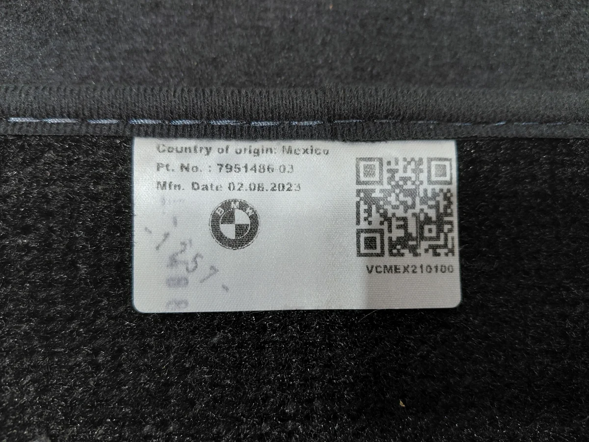 Tapis BMW X6 G06 LCI Anthracite image 6