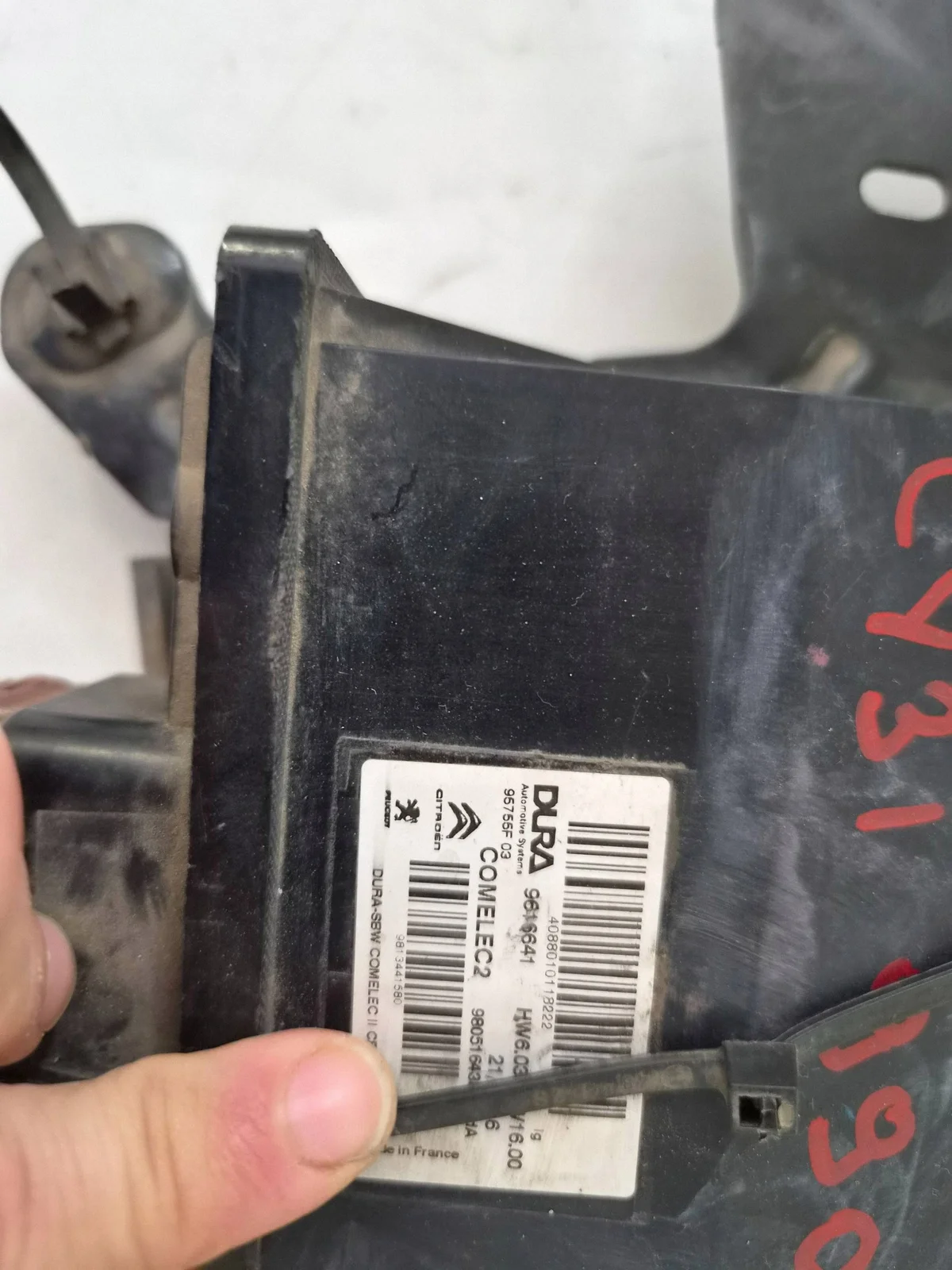 Boîtier de commande Citroën C4 Picasso 9805164380 image 4