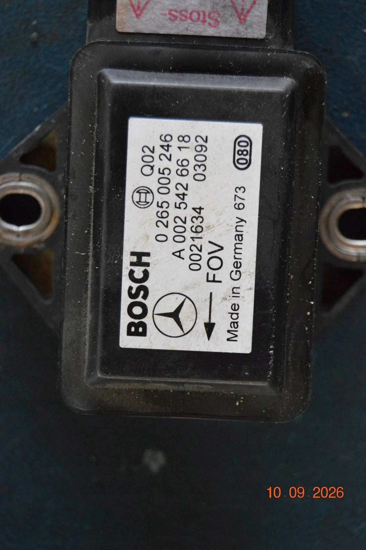 MERCEDES SL R230 ESP Snelheidsensor 0265005246 image 3