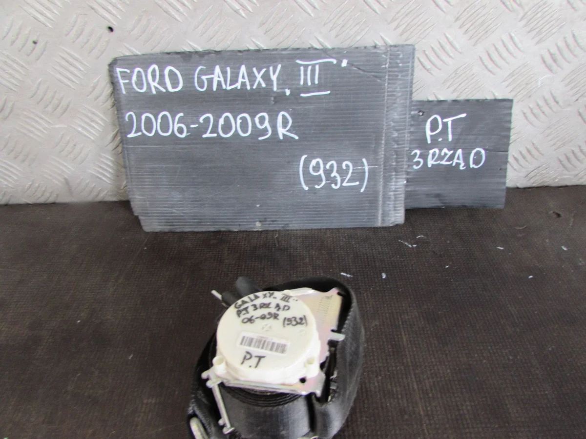 Turvavyö Ford Galaxy III 06-10 oikea taka
