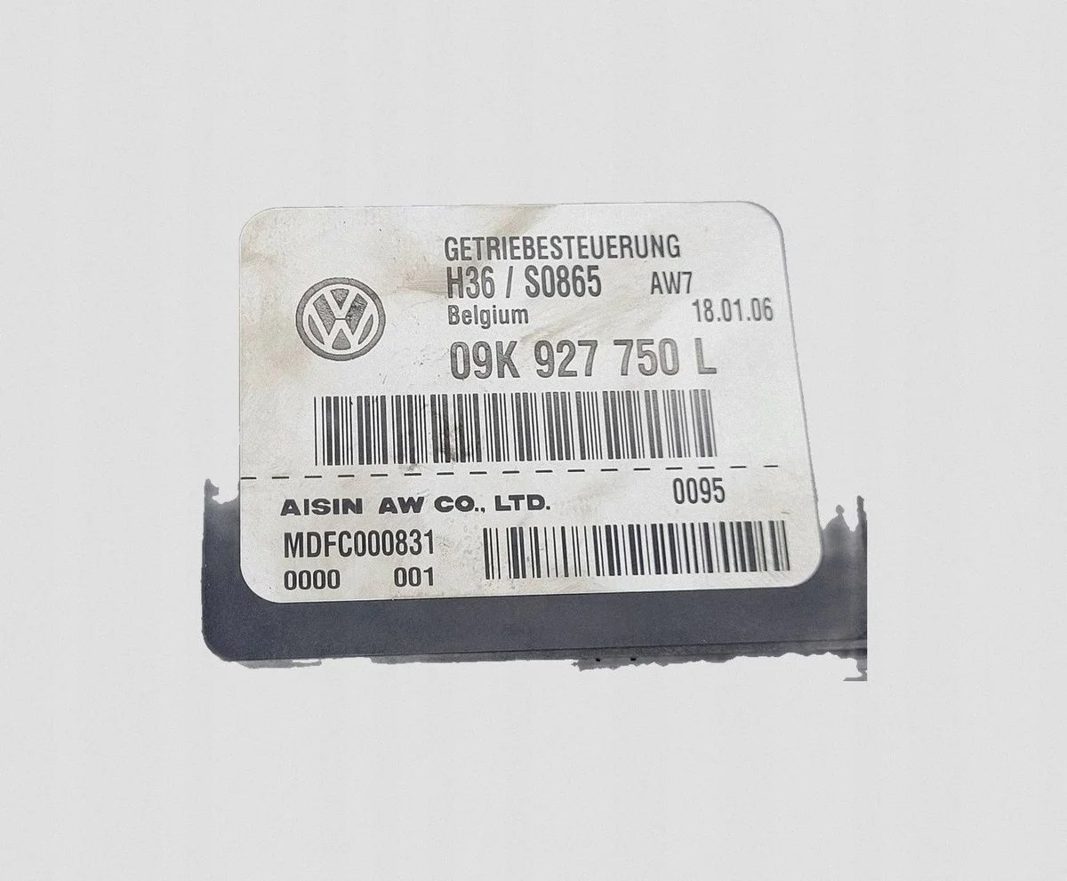 VW T5 Centralina Cambio 09K927750L Usata image 5