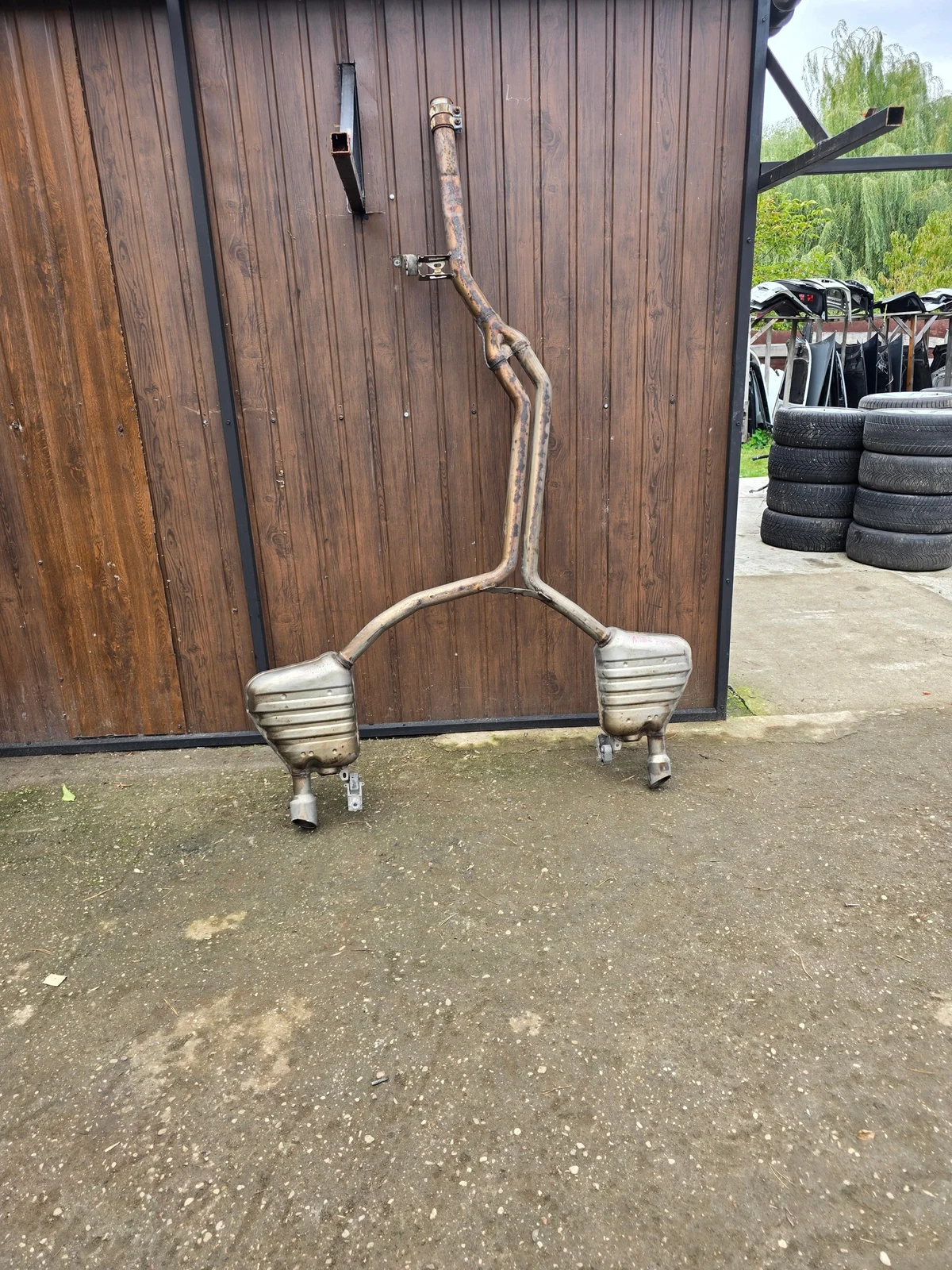 Auspuff Endschalldämpfer Audi A4 B8 A5 8T