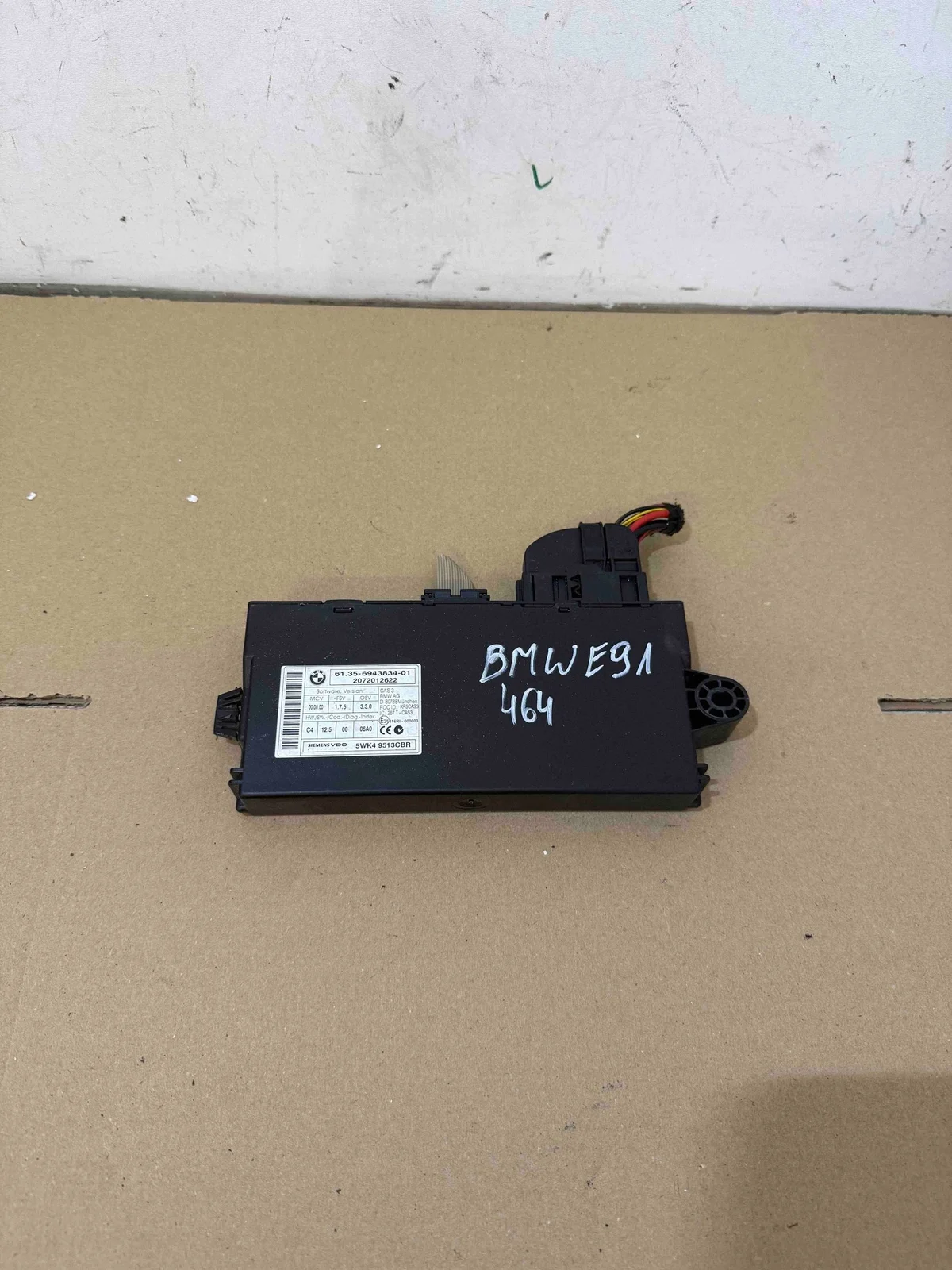 BMW E91 Modul Steuergerät Komfort 6943834 image 2