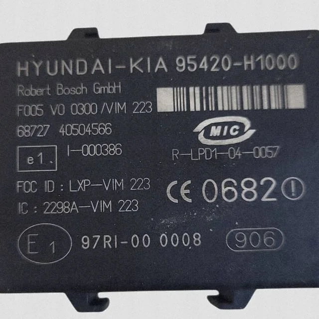 Module antidémarrage Hyundai Santa Fe 2008 image 3
