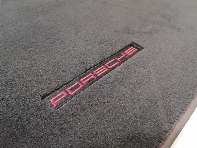 Porsche Boxster 981 matot, punainen, RHD image 3