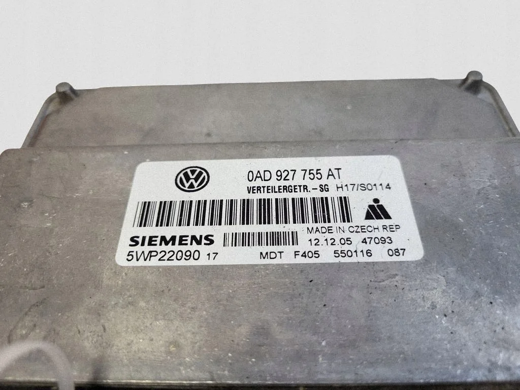 Module boîte vitesses VW Touareg 0AD927755AT image 3