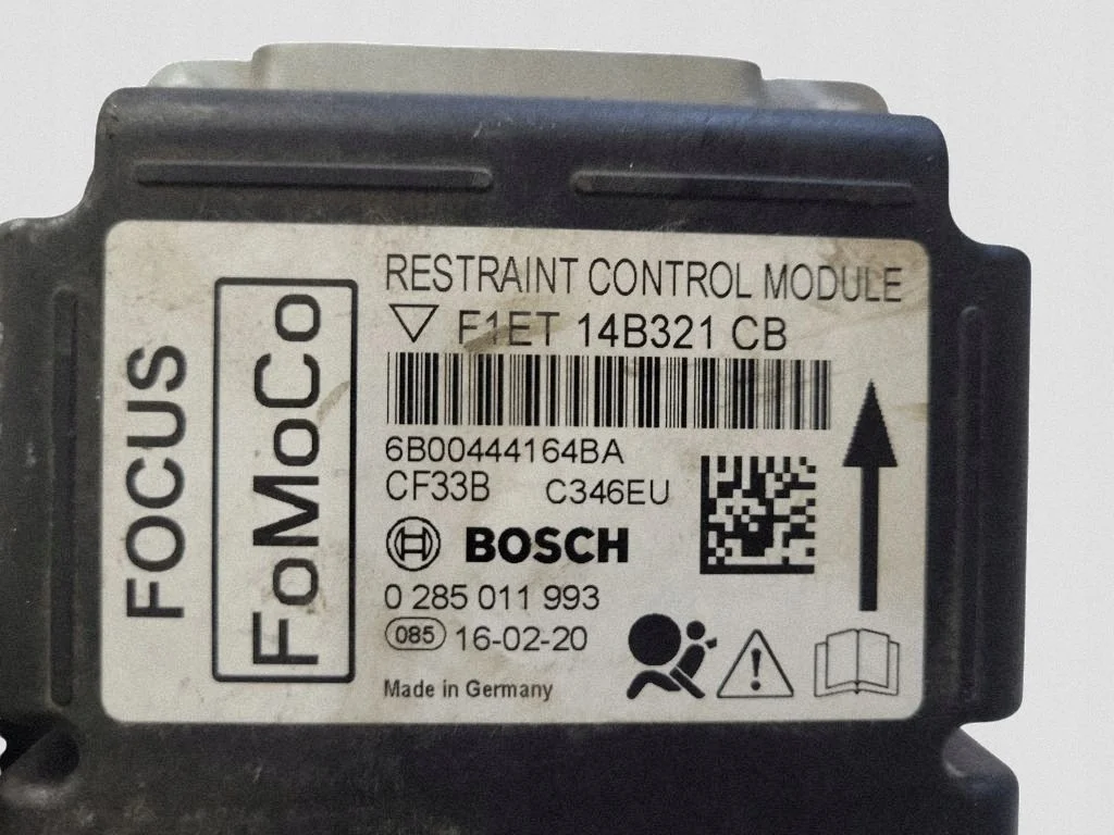 Ford Focus 2016 Airbag Control Unit 0285011993 image 4