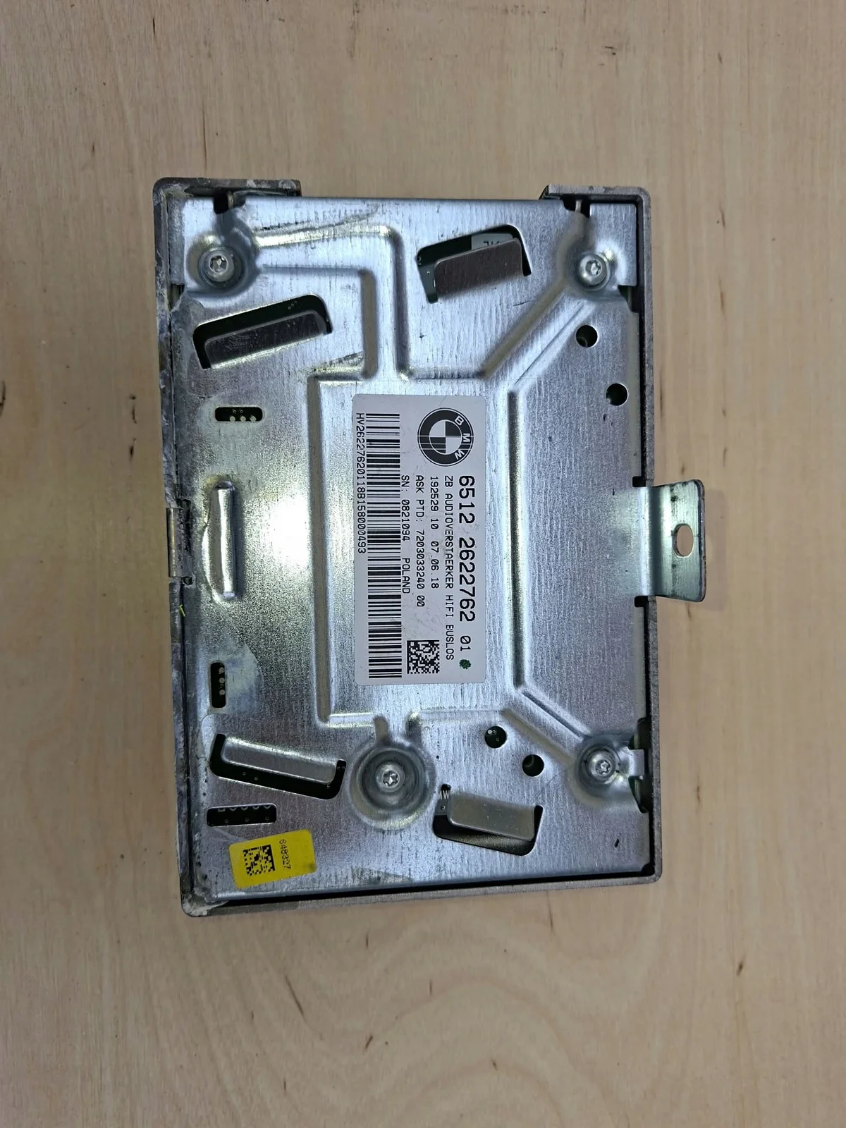 Amplificador BMW 7 G11 Hi-Fi 2622762 image 3