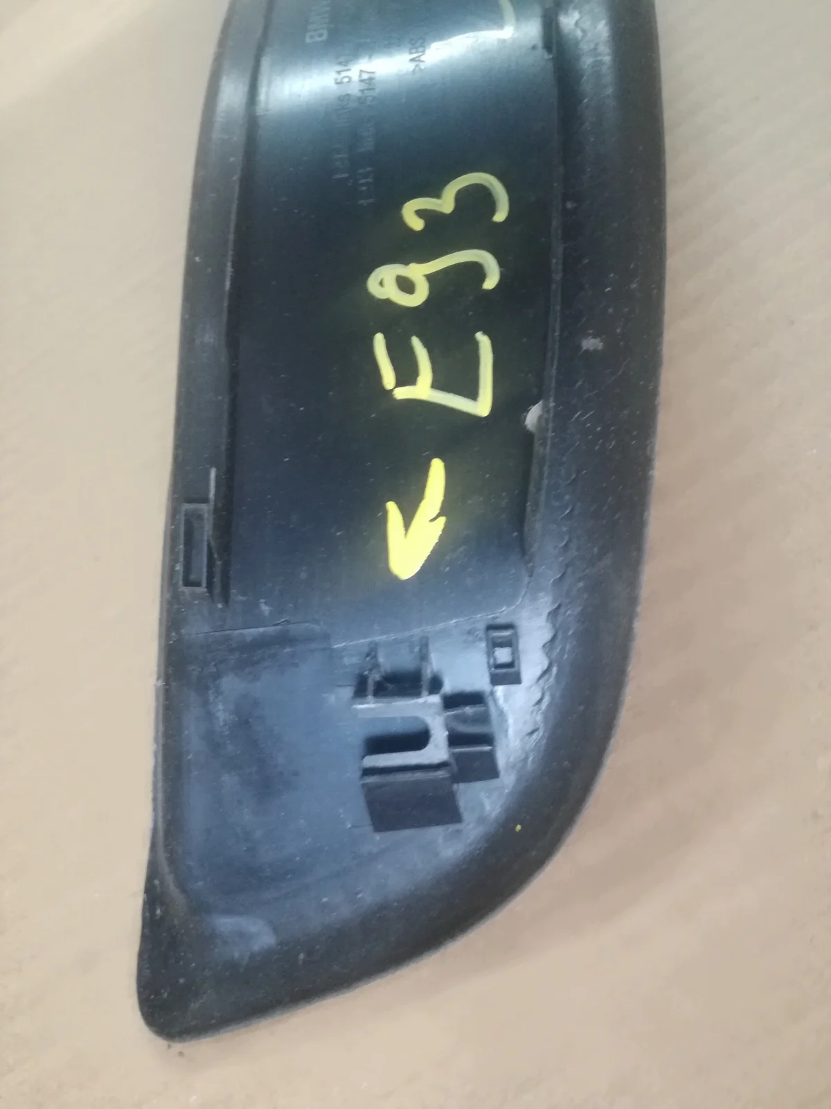 Schwellerleiste Links Innen BMW E93 E92 image 4