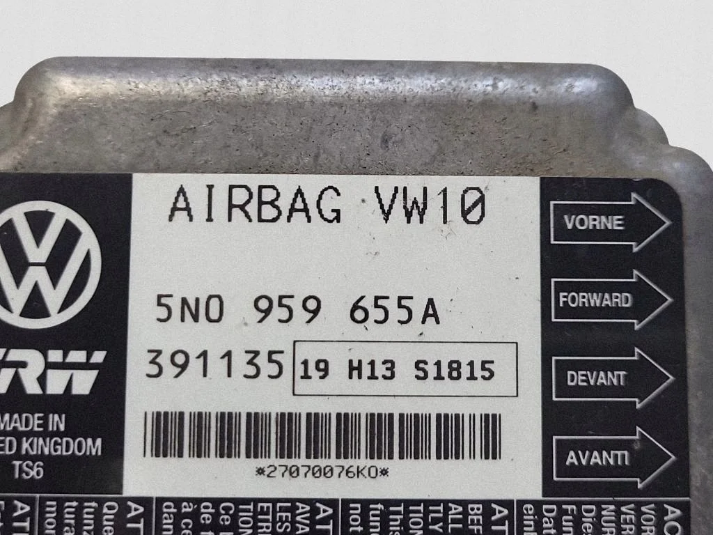 Sterownik Airbag VW Passat B6 5N0959655A image 5