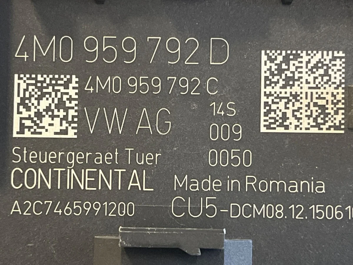 Module de porte Audi Q7 4M avant droit image 3