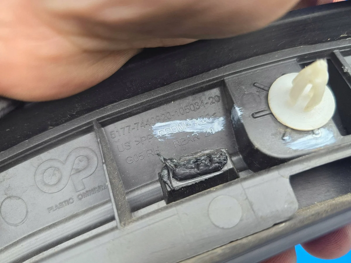 Radlaufverkleidung BMW X5 G05 rechts hinten image 8