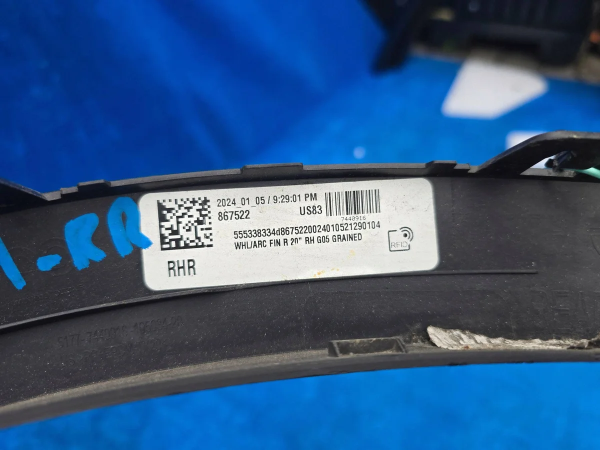 Radlaufverkleidung BMW X5 G05 rechts hinten image 9
