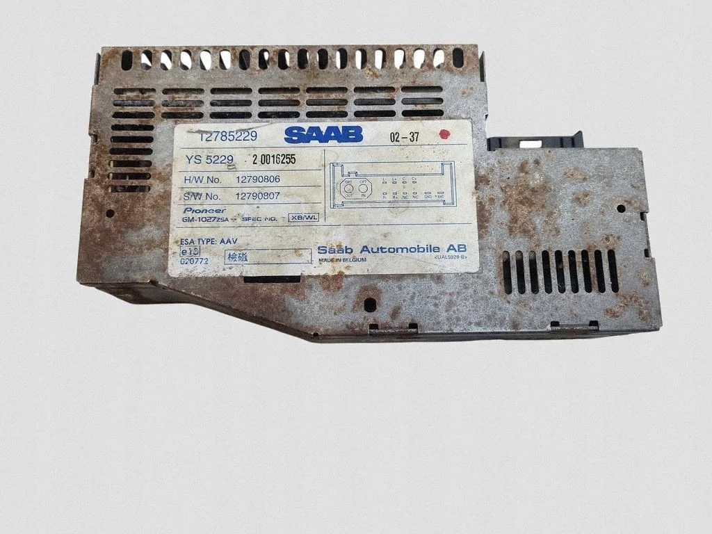 Saab 9-3 Ver2 2007 Amplificatore Audio 12790806 image 3