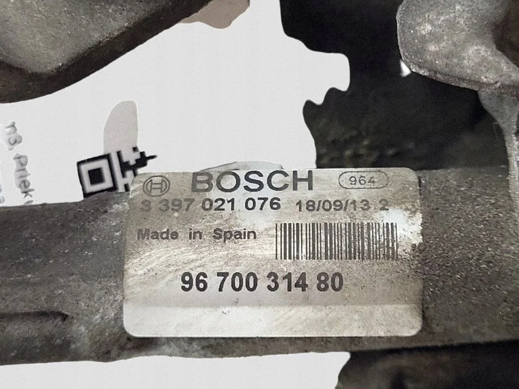 Citroen C6 2008 Pyyhinmoottori 3397021076 image 6