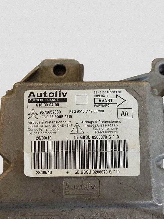Citroen DS3 Airbagmodul 9673657880 image 4