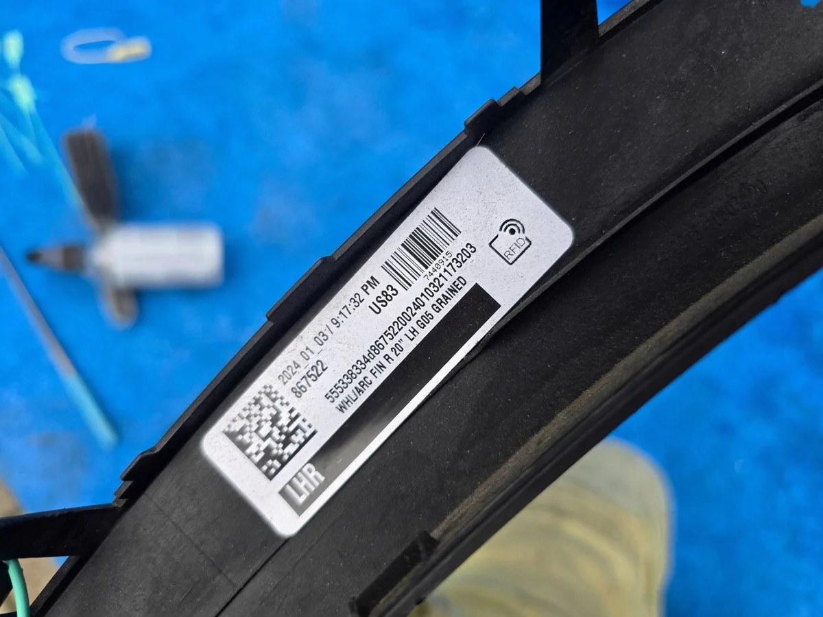 Radlaufleiste hinten links BMW X5 G05 image 9