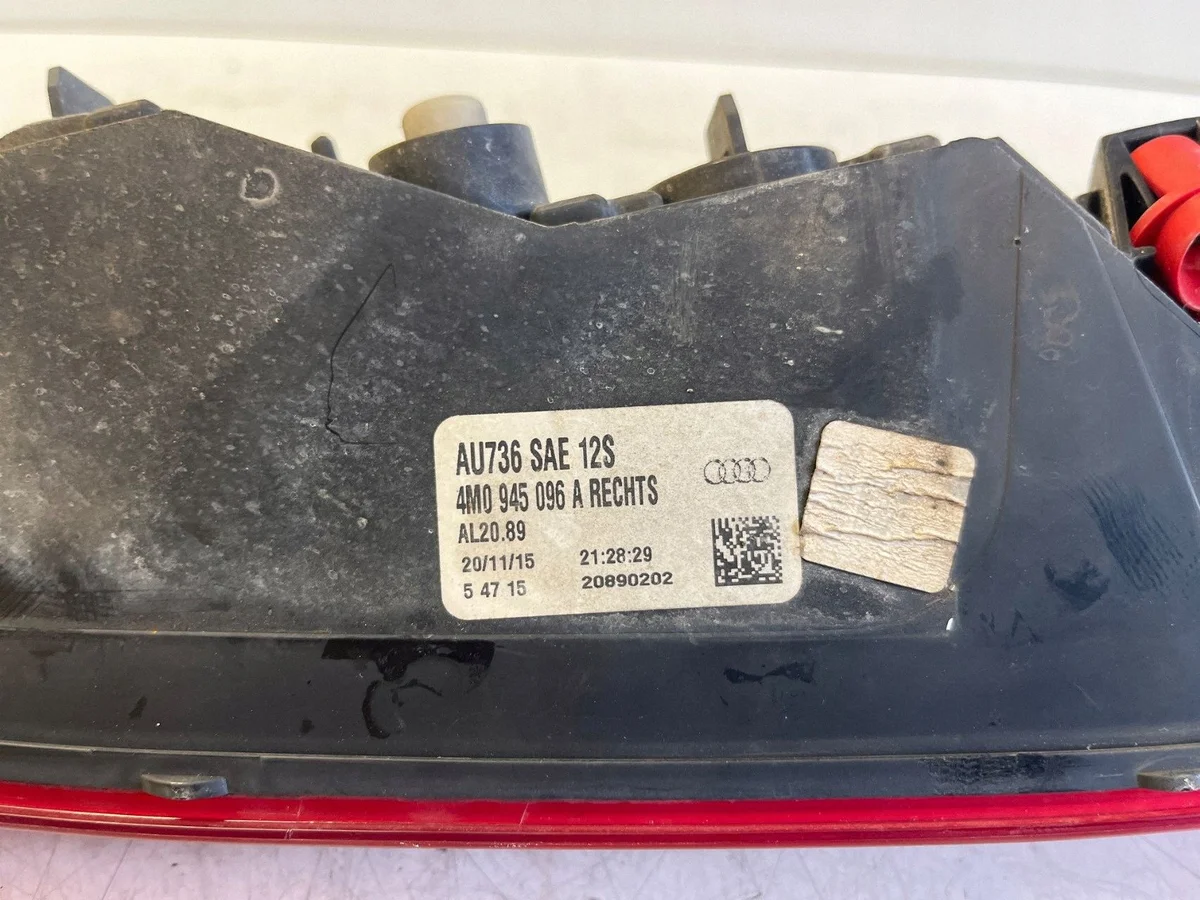 Luz Traseira Audi Q7 4M 2018 Lado Direito image 8