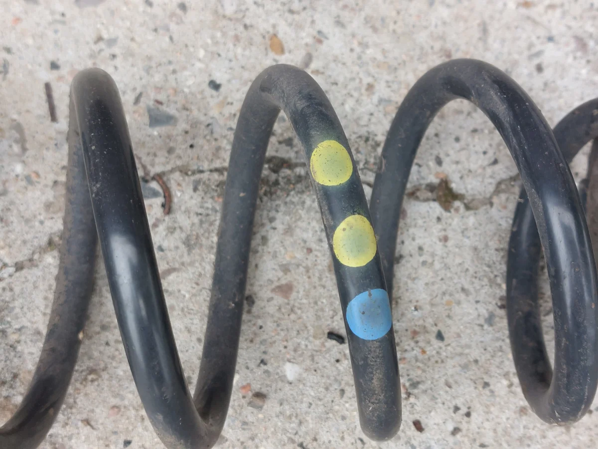 Skoda Octavia II Rear Suspension Spring Used