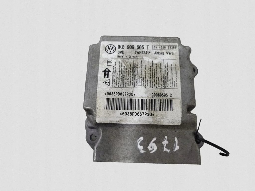 Airbag Steuergerät VW Golf V 1K0909605T image 4