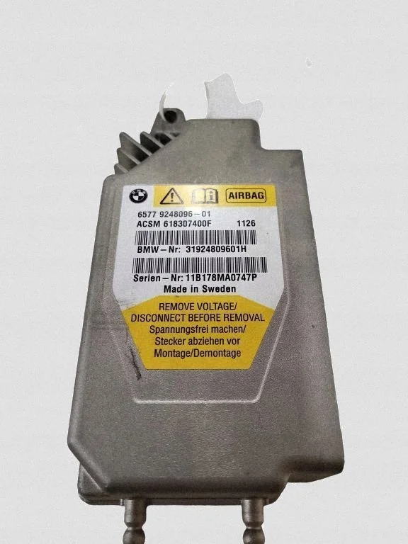 BMW 5 F10 F11 Airbag Steuergerät 9248096 image 4