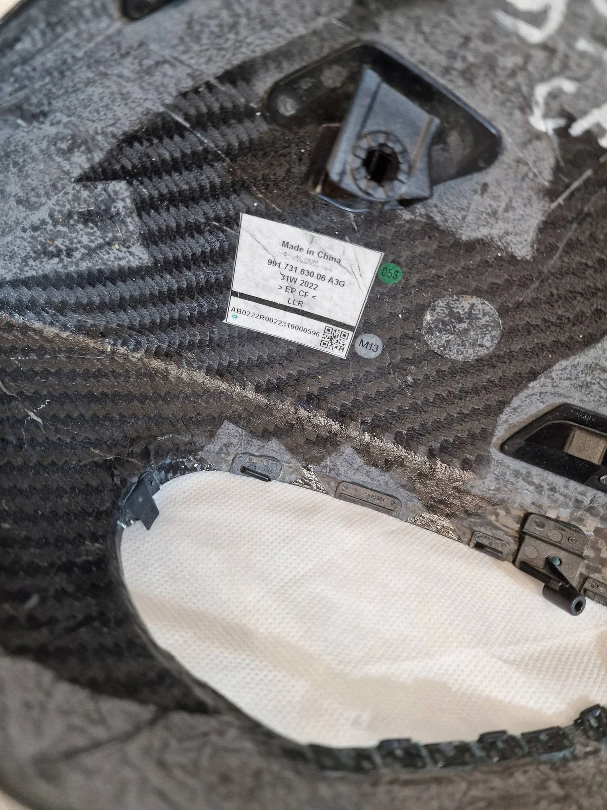 Spiegelgehäuse Carbon Rechts Porsche 911 991 image 6