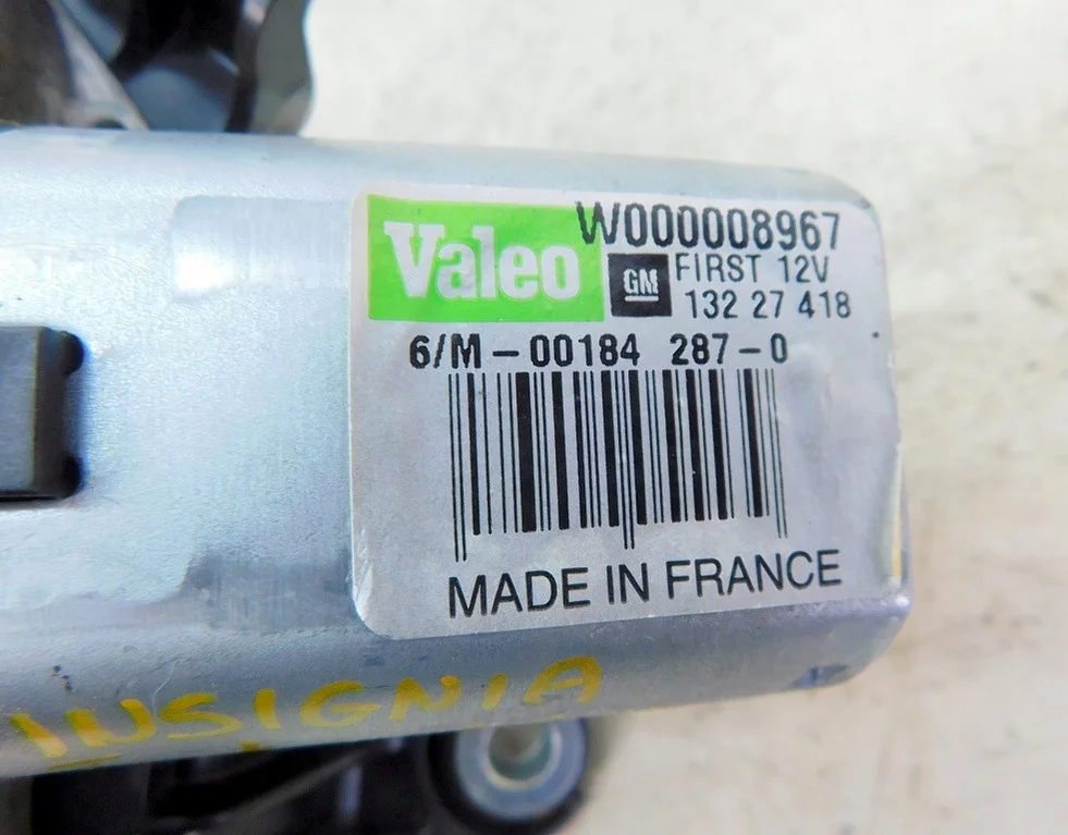 Motor torkar Opel Insignia A (G09) 13227418 image 6