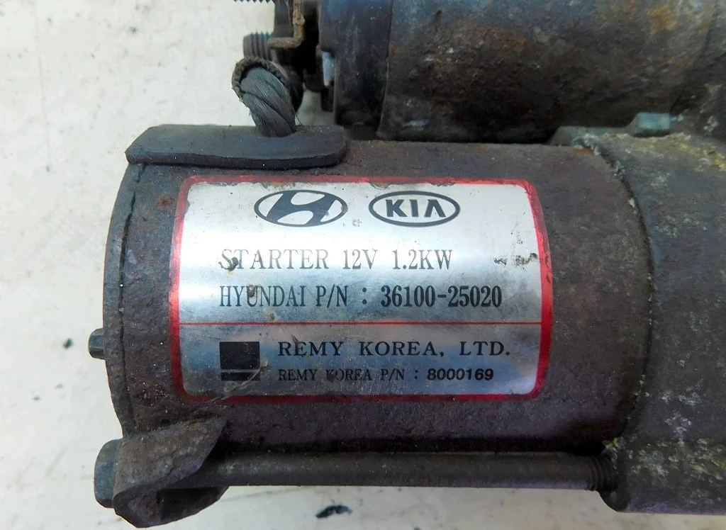 Starter KIA Rondo Carens III 2.4 G4KC 36100-25020 image 6