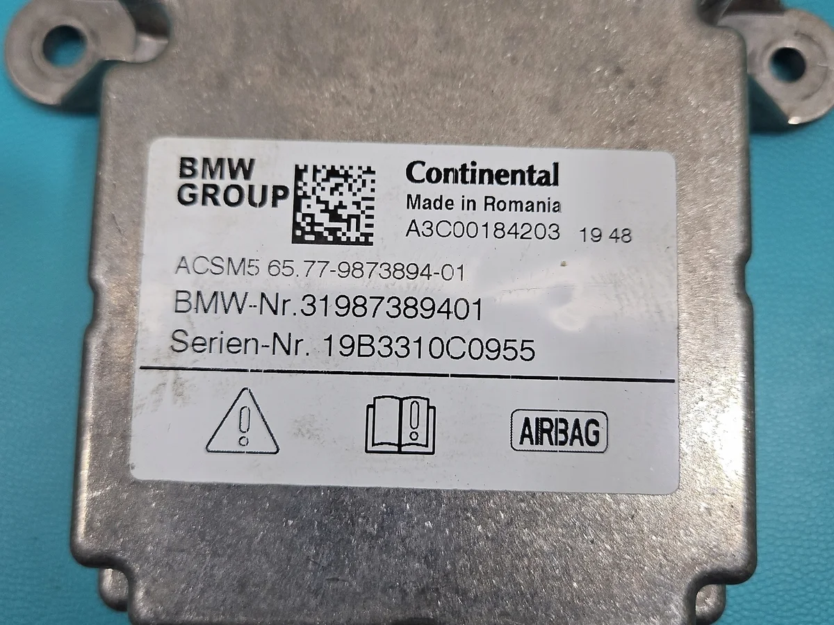 Airbag Steuergerät BMW 3 G20 gebraucht image 3