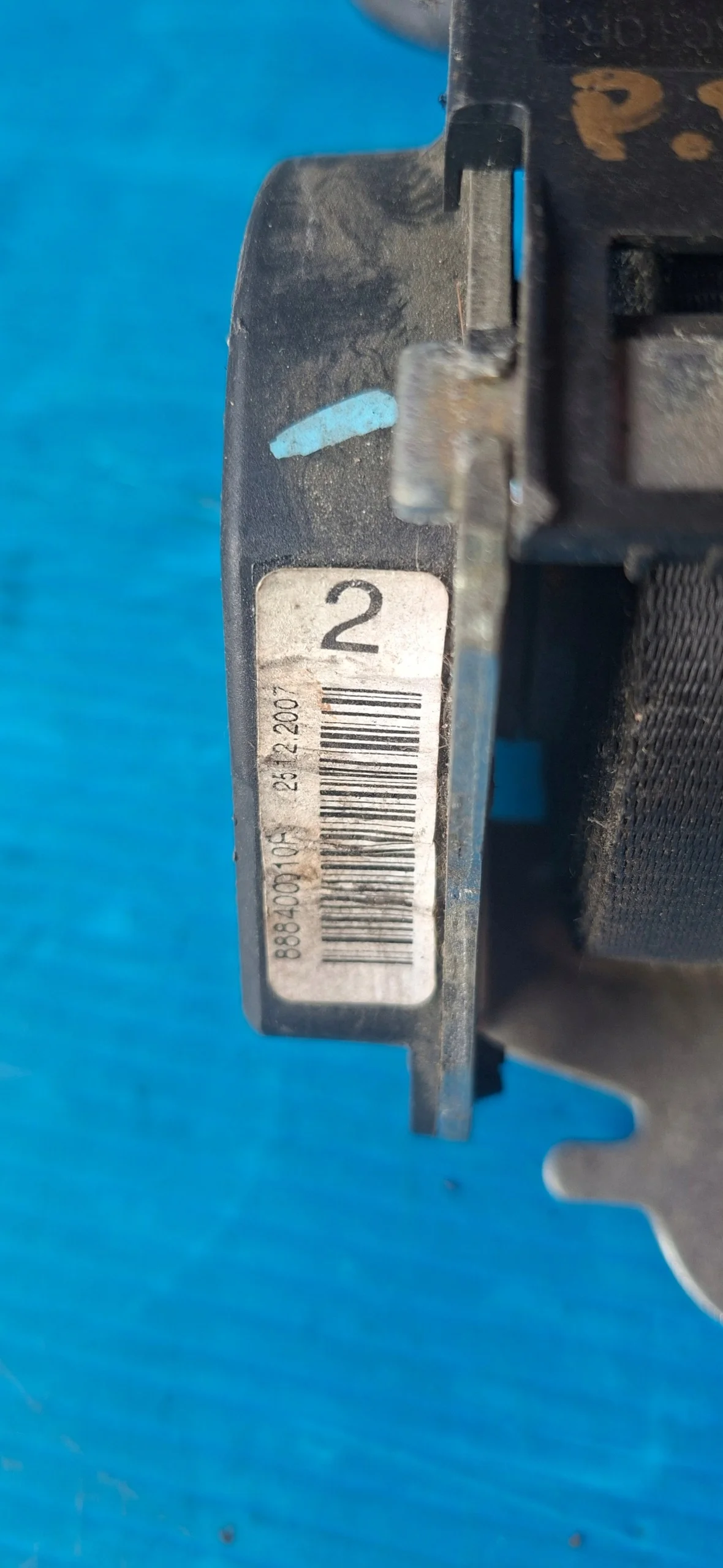 Renault Laguna III Säkerhetsbälte Höger Bak image 5